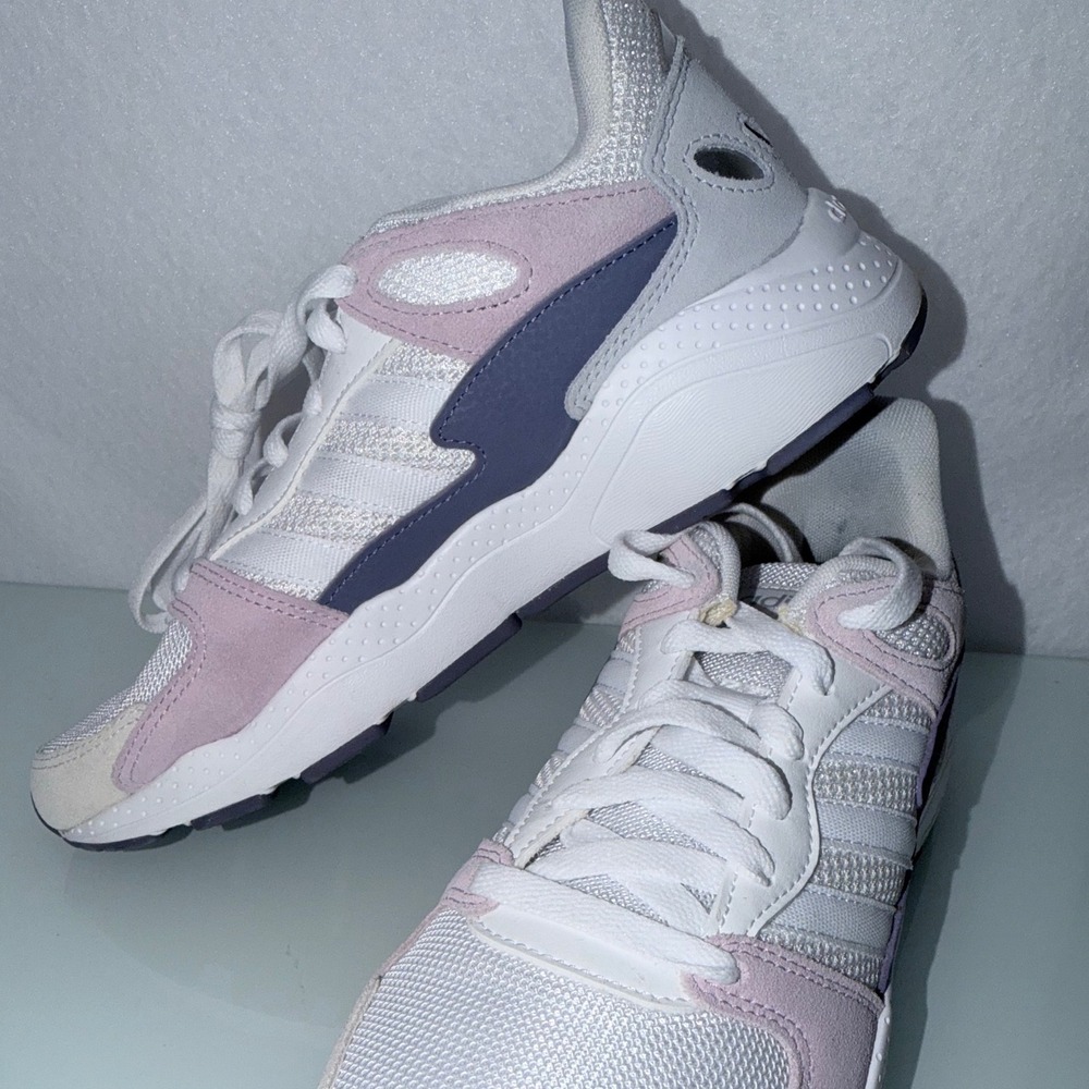 Adidas CrazyChaos Womens Aero Pink white cloud Sneakers EF1049 Size 8.5 - Picture 11 of 14